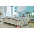 地中海风格 美国进口白杨木双人床