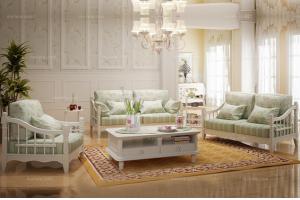 清新雅致 可拆装沙发套装（1+2+3）